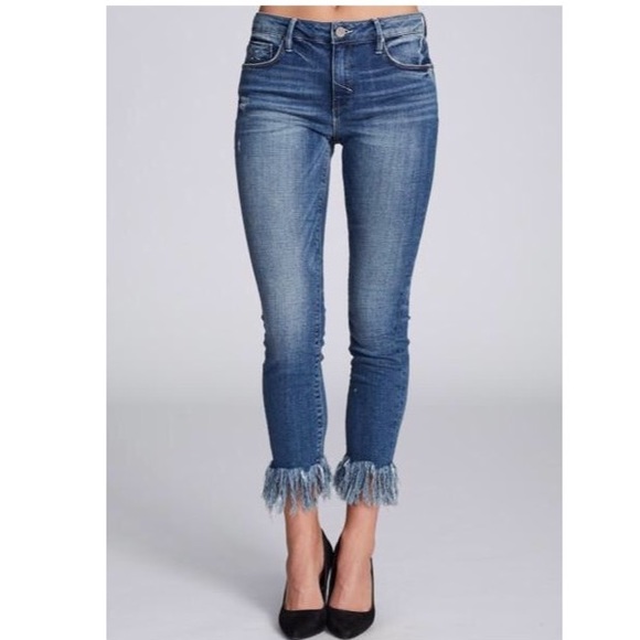 unpublished Denim - UNPUBLISHED - KORA - mid rise skinny jeans!